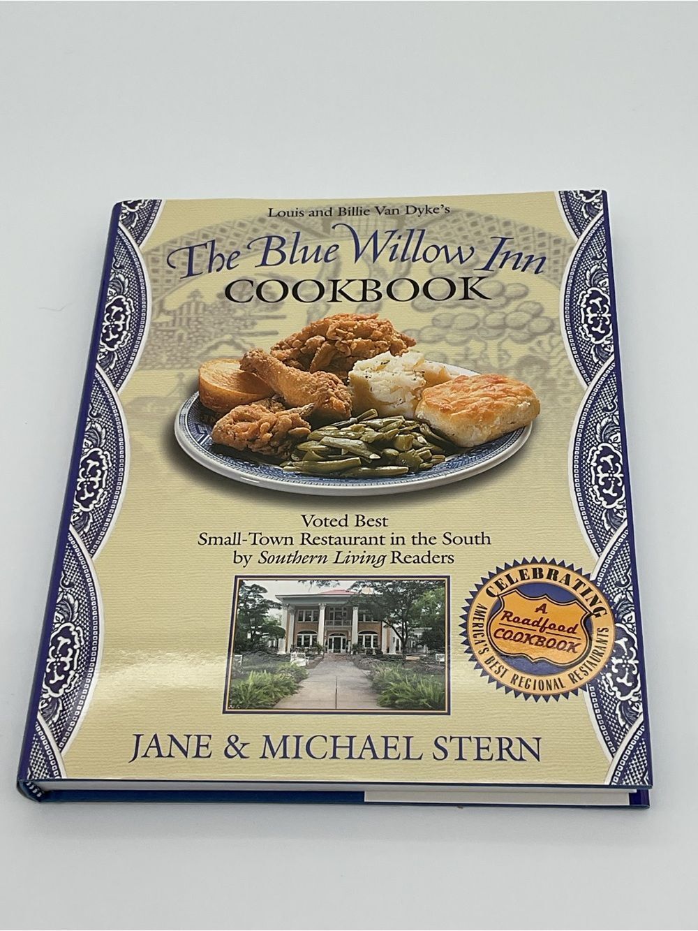 Cookbook by Jane & Michael Stern - Cream/Blue